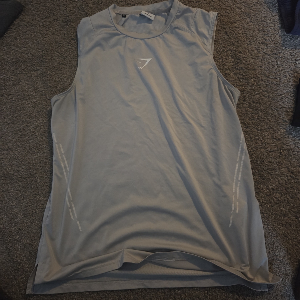 Gymshark Light Gray Athletic Tank